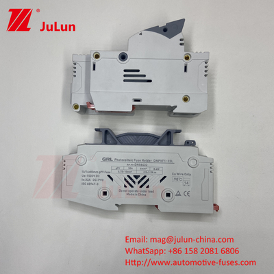 14x51mm Din Rail Solar Fuse Holder / Solar Pv Fuse Holder와 함께 태양 광 발전 인버터