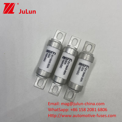 DC 전기 자동차 충전용 80A 700VDC M6 10kA 분쇄 용량 퓨즈
