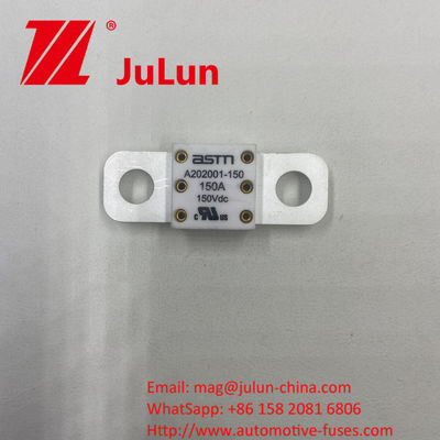 차량의 전기 시스템 ASTM 20200-400A 150VDC 세라믹 자동차 안전 장치 전기 특성 1.0in 4 시간 3.0in 10s 최대