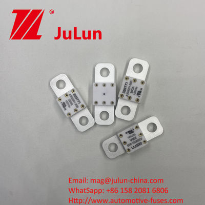 고전류 등급 A202001-100A 150VDC 단회로 보호용 세라믹 자동차 안전장치 150VDC 100A 150A 200A 250A 300A 350A 400A 500A