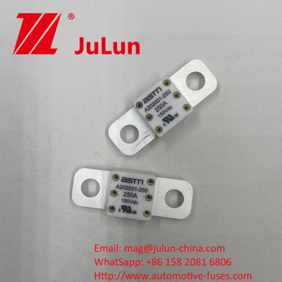 300A 150VDC A202001 스크루 볼트 장착 방법 설치가 쉬운 20 * 55mm 세라믹 자동차 피우트