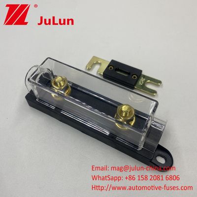 50Amp Aut Anl 포크 자동차 퓨즈 홀더 사용자 지정 고객 로고를 사용자 정의 할 수 있습니다