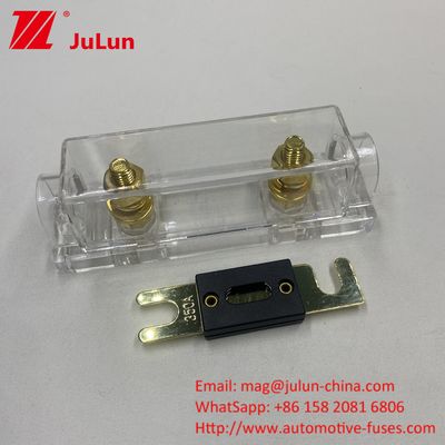 투명한 금 ANL 자동차 오디오 나사 볼트 홀더