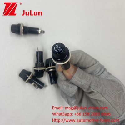 6x30 6x32mm 패널 장착 자동차 피지 홀더 바요넷 타입 10A 20A 250V PCB 피지 블록 기본
