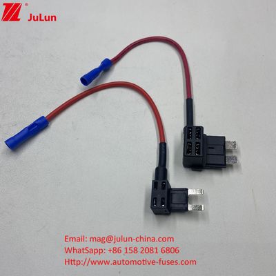 F3A 5A 10A 15A 퓨즈 탭 16AWG 자동차 자동차용 ACU 블레이드 퓨즈 어댑터