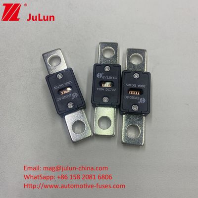 150A 70VDC EV320-5X 세라믹 자동차 안전기 쿼츠 모래 전기 특성 1.0in 4 시간 3.0in 10s 최대