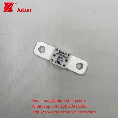 EV 자동차 ASTM A202008 200A 125VDC 블레이드 퓨즈 등급 전류 100A-500A
