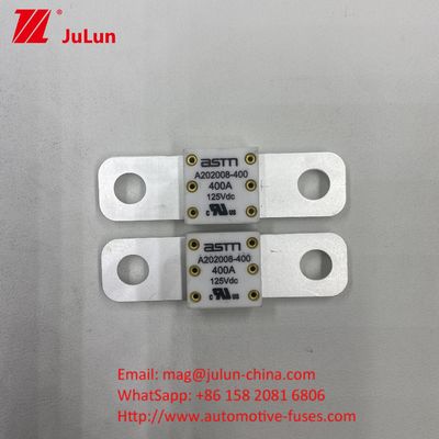 300A 125VDC 자동차 배터리 퓨즈 ASTM 커스터마이징 가능한 설치가 쉽습니다