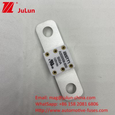 ASTM 400A 125VDC 자동차 산업용 세라믹 금속 자동차 배터리 안전기 68*17.7*12mm