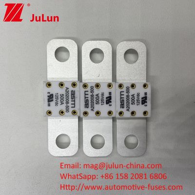 세라믹 250A 125VDC EV 배티 퓨즈