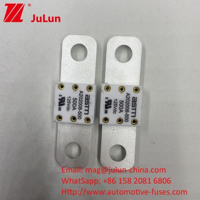 300A 125VDC 작은 크기의 전기 전기 자동차 배터리 안전 장치 단회로 보호