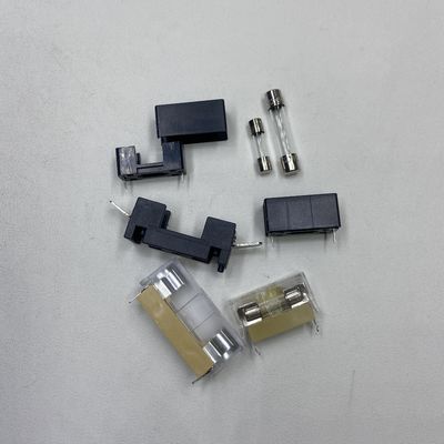 6*30mm 5*20mm 패널 탑재 블랙 25A 250V 유리 피우스 홀더