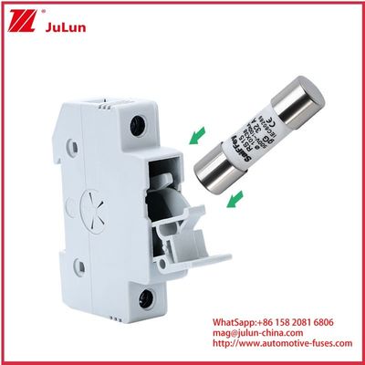 RS15 GG32A 500VDC 100KA 세라믹 자동차 안전기 10*38mm 홀더 IEV60269