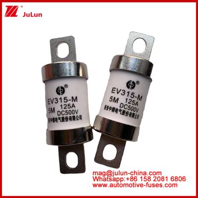 EV315-M 5M 125A HS 500VDC 트럭 중형 튜버형 전기 차량 피우시 콘스턴트 구리