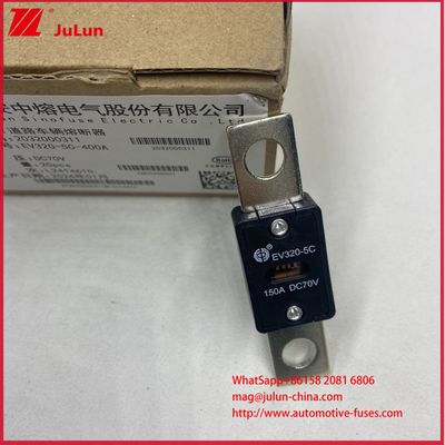 전기 자동차 특수 EV320-5C 5X 150A 80A DC70V 도로 차량 피지 등급 전류 80A ∼ 500A EV의 안전 신뢰성