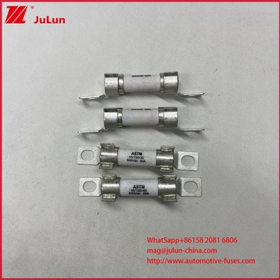 전기 자동차 HEV 정격 전압 / 차단 정격 DC500V/20KA ASTM HV150 30A 20A DC500V 20KA 볼트 퓨즈 (보호 기능 포함)