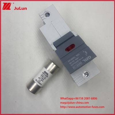 PV 퓨즈 홀더 63A 1000VDC22*58mm 6 KV DIN 철도 설비용 태양광 IEC에 적합합니다