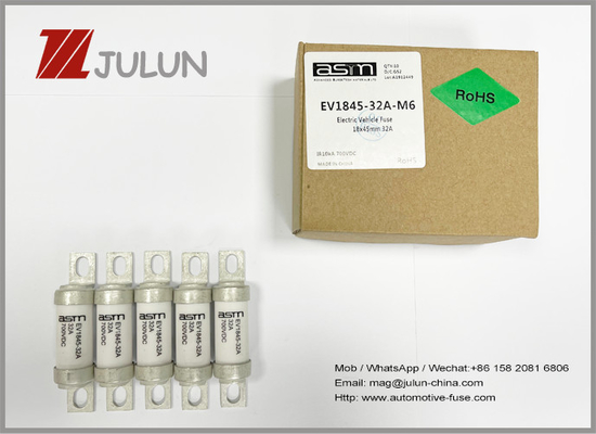 EV HEV 단자 분배용 세라믹 700V DC 정격 퓨즈