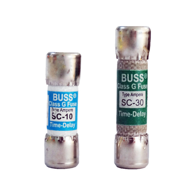 600VAC / 170VDC SC 10 퓨즈, 시간 지연 퓨즈 480VAC / 300VDC