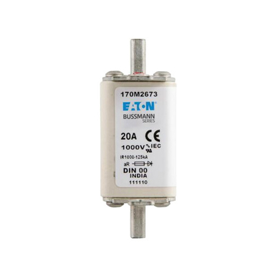 DIN43620 1000V 20-225A 스퀘어 Fuse170m2673 / 170m2685 모델